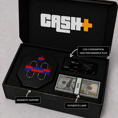 Air Cash™ – Magnetic Levitation Floating Dollar Lamp